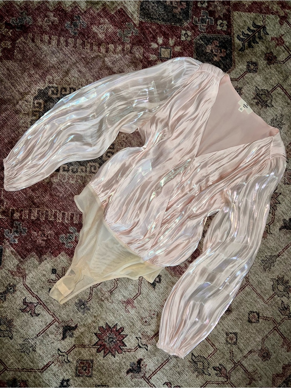 Entro Sparkle Shimmer Bodysuit Size L